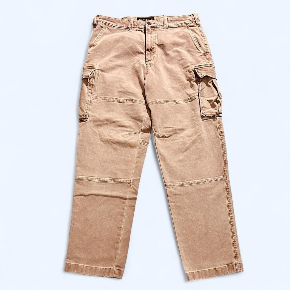 Abercrombie and Finch Tan Cargo Pants